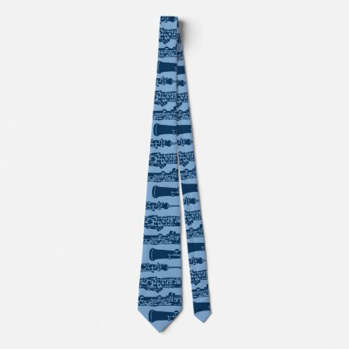 Blue Oboe Tie