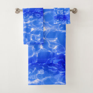 Blue Ocean Bath Towel Set