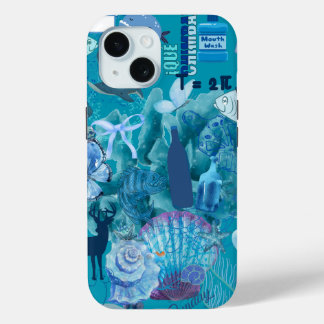 Blue Ocean Collage Phone Case