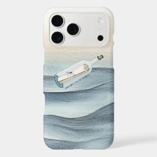 Blue Ocean Message in a Bottle iPhone 17 Pro Max Case