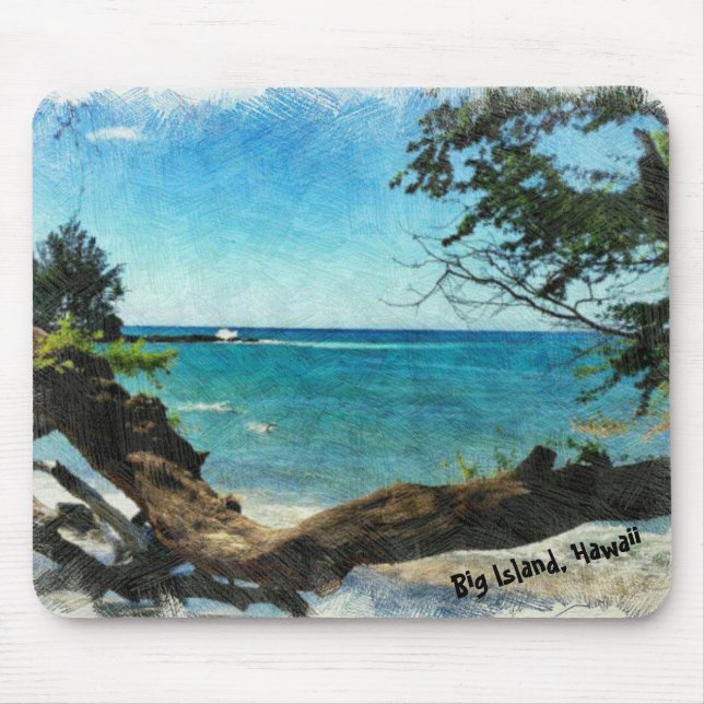 Blue Ocean Mouse Pad (Front)