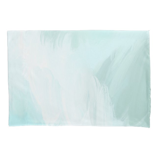 blue ocean pillow case  (Front)