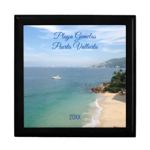 Blue ocean playa Gemelas beach Puerto Vallarta  Gift Box