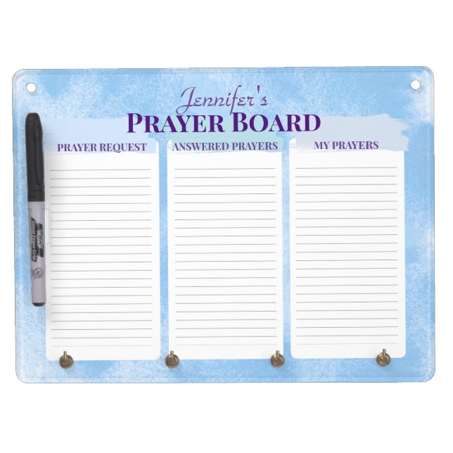 Blue Ocean Prayer Board (Front)