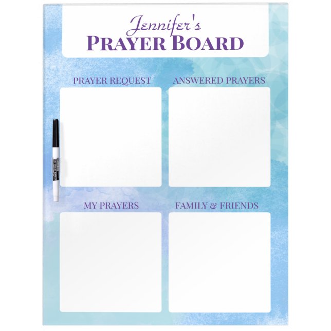 Blue Ocean Prayer Board (Front)