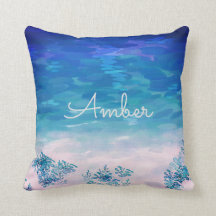 Blue Ocean Sea Beach Personalized
