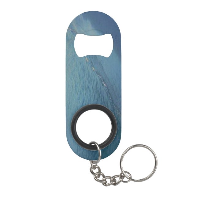 Blue Ocean Shore Bottle Opener (Back)