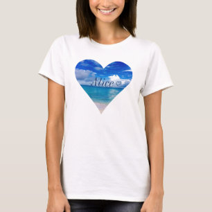 Blue Ocean & Sky   Bride   Tank Top ❤️
