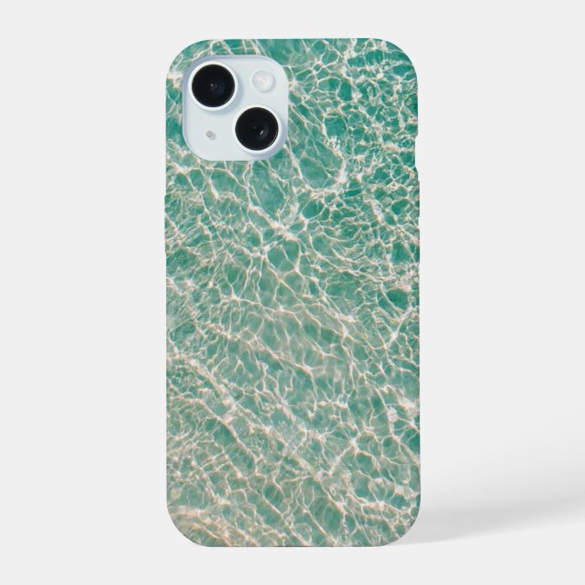 Blue Ocean Summer Beach Waves  Iphone Case (Back)