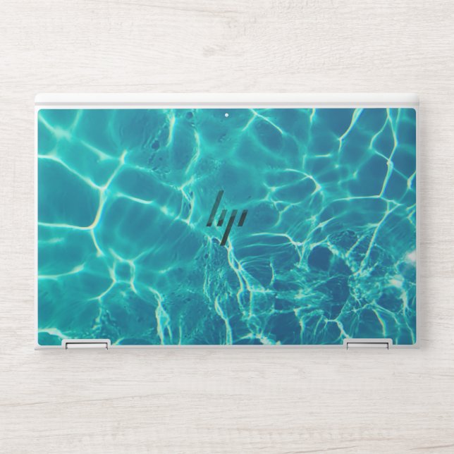 Blue Ocean Water HP Laptop Skin (Front)