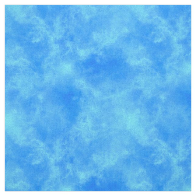 Blue Ocean Water Pattern Fabric (Swatch)