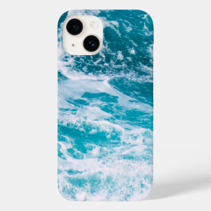 Blue Ocean Waves Case-Mate iPhone 14 Case