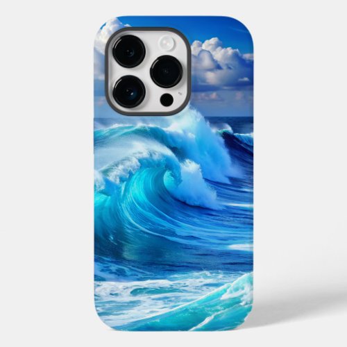 Blue Ocean Waves Phone Case