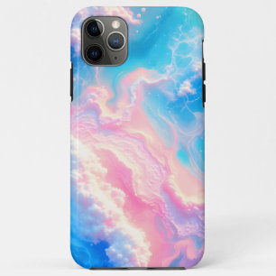 Blue Ocean Waves Pink Summer Sea Beach Turquoise  iPhone 11 Pro Max Case