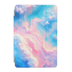 Blue Ocean Waves Pink Summer Sea Beach Turquoise iPad Mini Cover