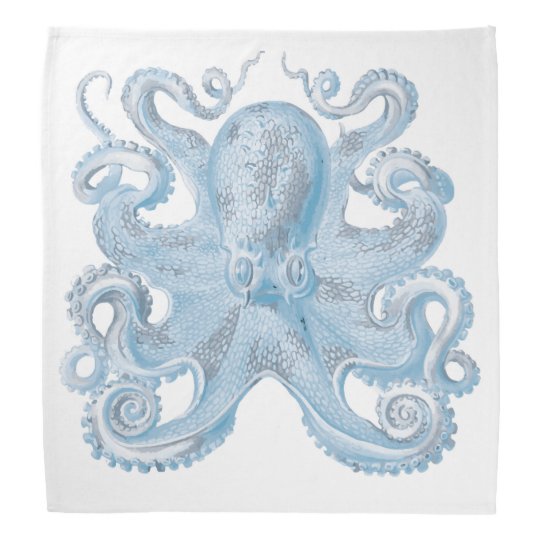 Blue Octopus Bandana | Zazzle.com