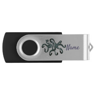 Blue Octopus Thunder_Cove Flash Drive