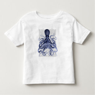Blue Octopus Toddler T-shirt