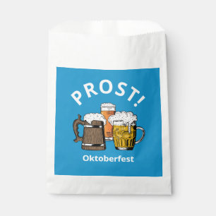Blue Oktoberfest Favor Bag