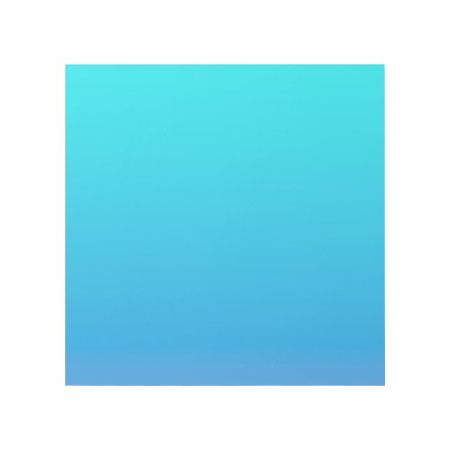 Blue Ombre Background Gallery Wrap (Front)