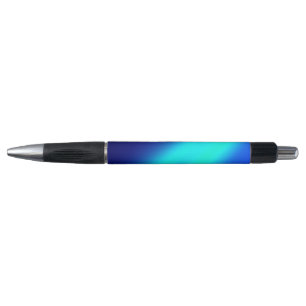Blue ombre moonlight Double Stripe Pen