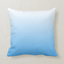 Blue Ombre Pillow