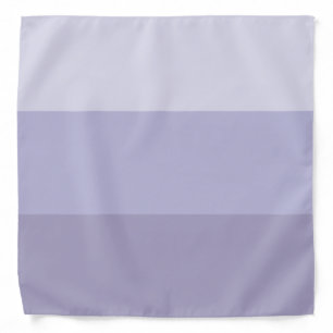 Blue Ombre Striped Bandana