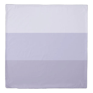 Blue Ombre Striped Duvet Cover