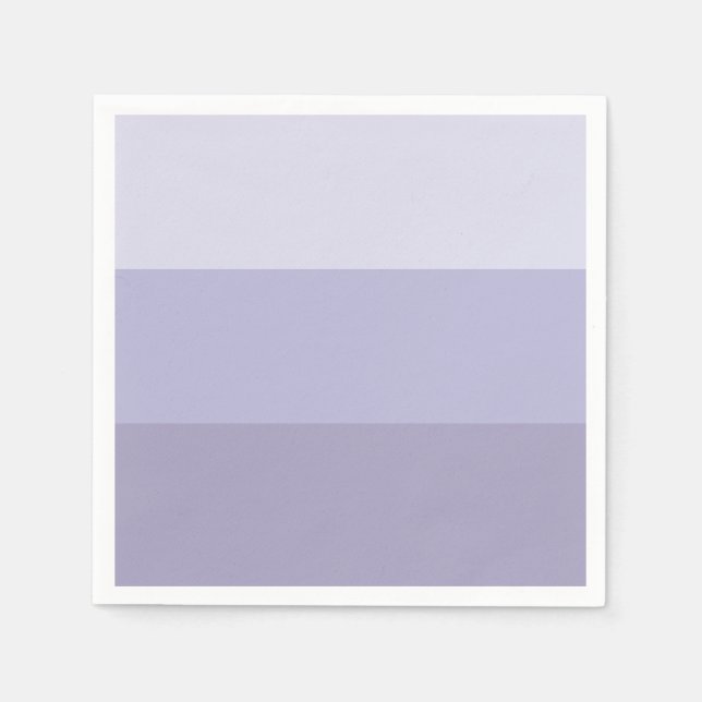 Blue Ombre Striped Napkins (Front)