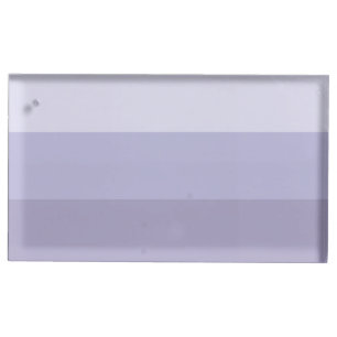Blue Ombre Striped Place Card Holder