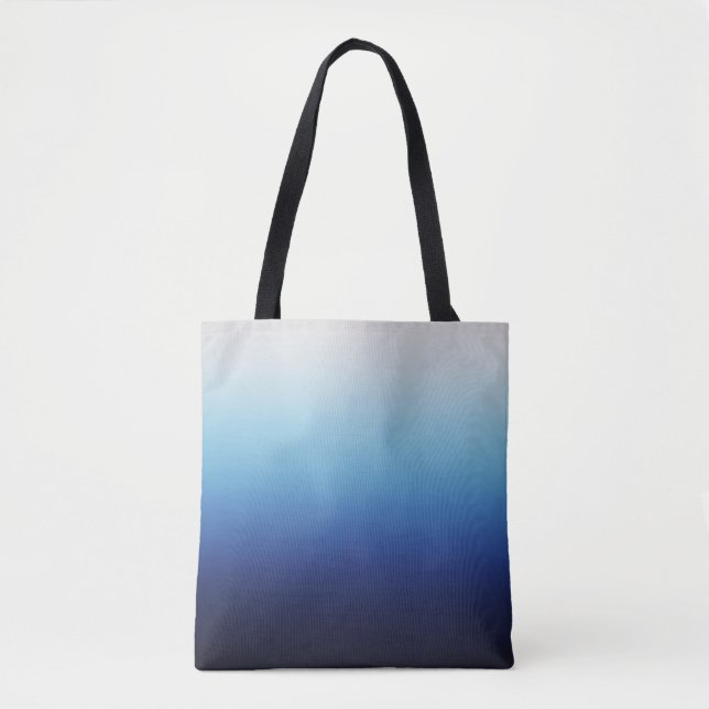 Blue Ombre Tote Bag (Front)