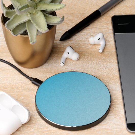 Blue Ombre Wireless Charger (Desk 2)