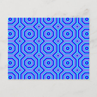 Blue on Blue on Blue Postcard