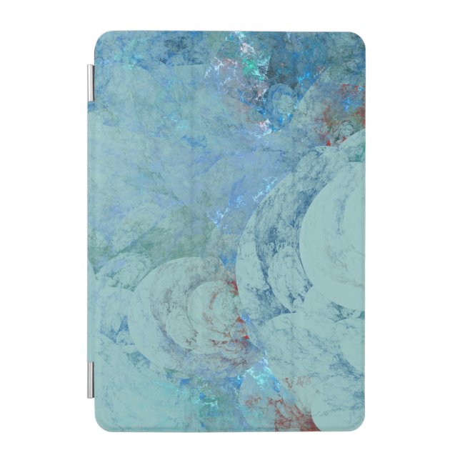 Blue Opal Abstract case for RAZR (Front)