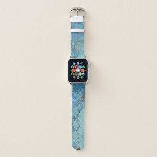 Blue Opal Abstract case for RAZR Apple Watch Band