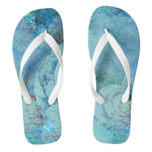 Blue Opal Abstract case for RAZR Flip Flops