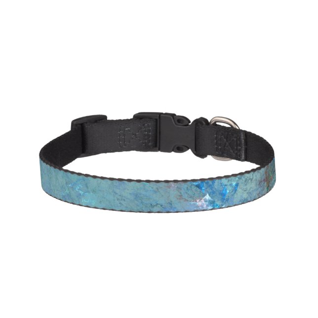 Blue Opal Abstract case for RAZR Pet Collar (Front)