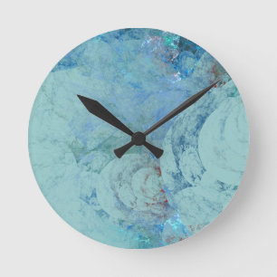 Blue Opal Abstract case for RAZR Round Clock