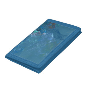 Blue Opal Abstract case for RAZR Tri-fold Wallet