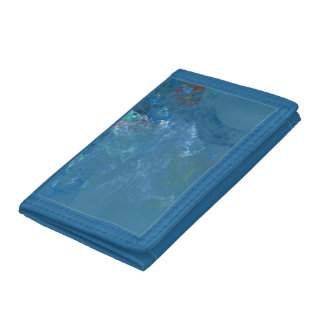 Blue Opal Abstract case for RAZR Trifold Wallet