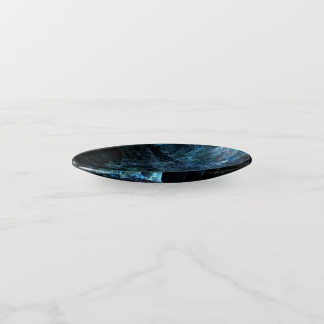 Blue Opal Abstract case for RAZR Trinket Tray (Angled)