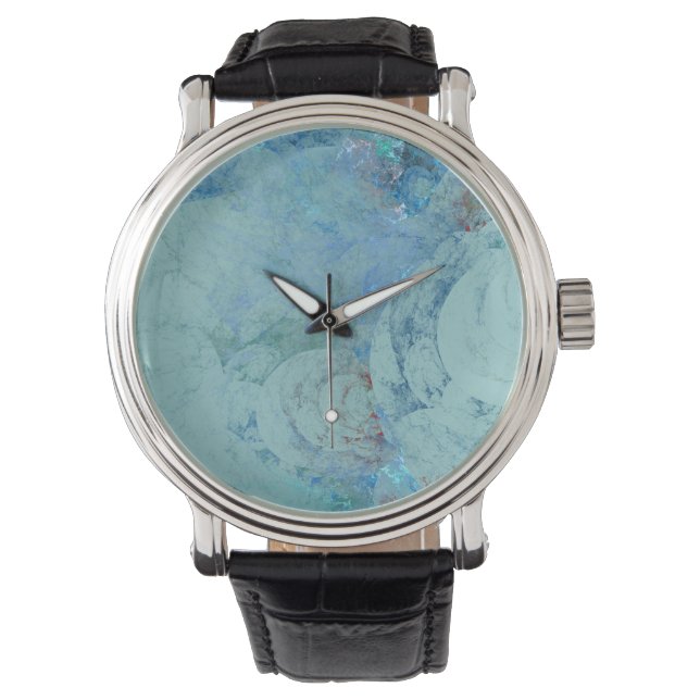 Blue Opal Abstract case for RAZR Watch (Front)