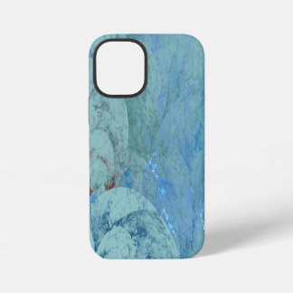 Blue Opal Abstract iPhone 12 Mini Case