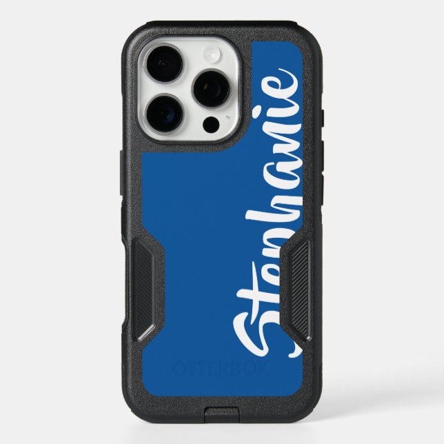 Blue or Choose Color Otterbox Otterbox iPhone Case (Back)