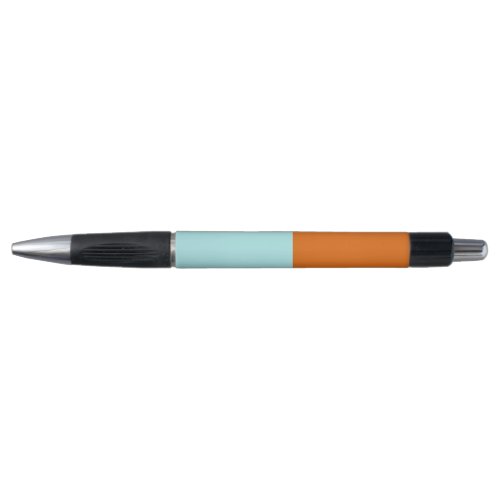 Blue  Orange Color Block Pen
