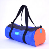 Blue & Orange Day Off Duffel Bag (Front Right)
