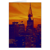 Blue Orange Pop Art New York City (Front)