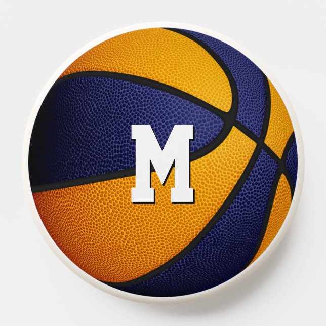 blue orange sports team colors basketball PopSocket (Popsocket)