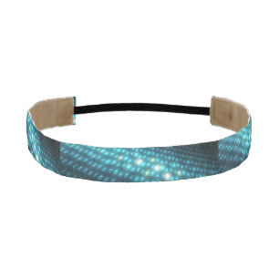 Blue Orbs 3D Athletic Headband
