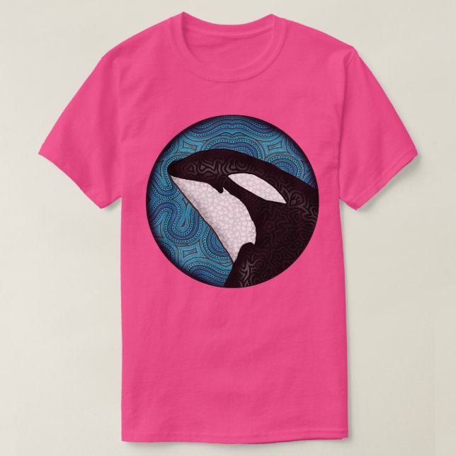 Blue Orca TShirt (Design Front)